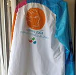 Adidas Collectible Windbreaker Jacket Athens 2004 Paralympic Games medium used