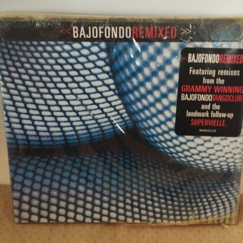 Bajofondo Remixed CD σφραγισμένο, ηλεκτρονική μουσική