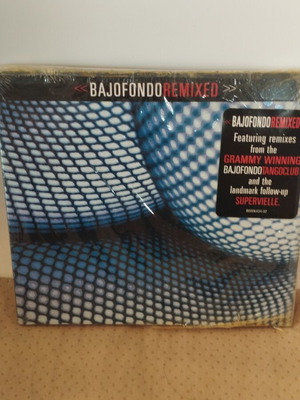 Bajofondo Remixed CD σφραγισμένο, ηλεκτρονική μουσική
