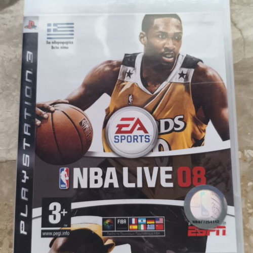 NBA Live 08 PS3 used in very good condition