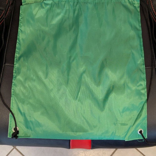 Marathon bag for autism new, white and green