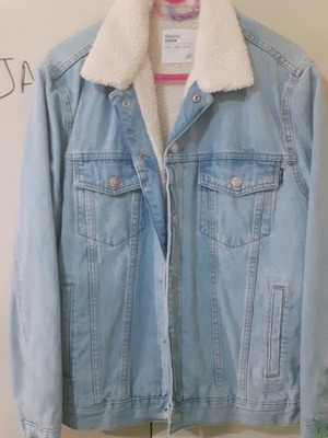 Denim Jacket Bershka worn lightly, size S