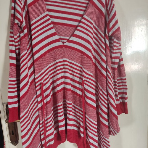 Helmi women's blouse poncho with tie