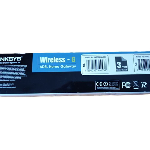 Linksys WAG200G Wireless-G ADSL Home Gateway used