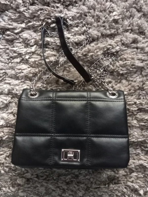 Stradivarius black shoulder bag like new