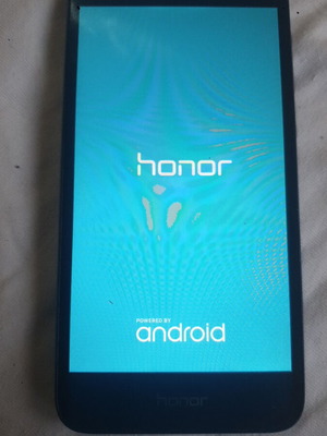 Honor Android smartphone, beige