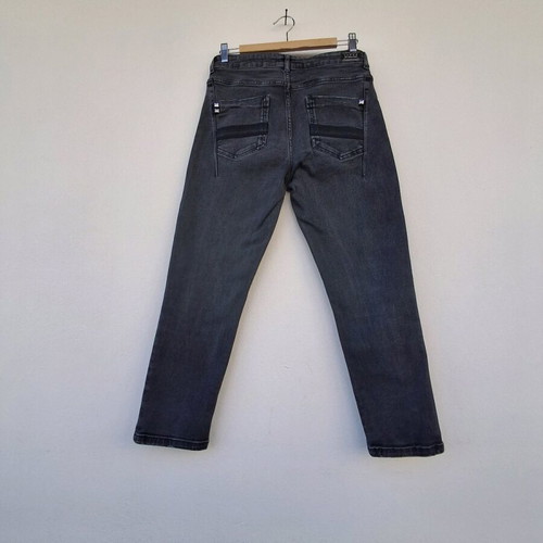 Lynne jeans like new, high waist, black and grey, size 28
