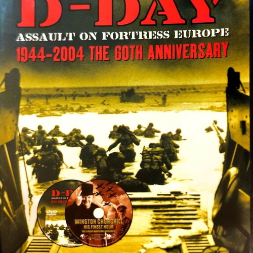 D-Day Assault On Fortress Europe DVD used, documentary, double disc