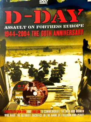 D-Day Assault On Fortress Europe DVD used, documentary, double disc