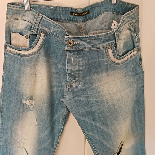 White Widow men's jeans like new, vintage denim, size XL