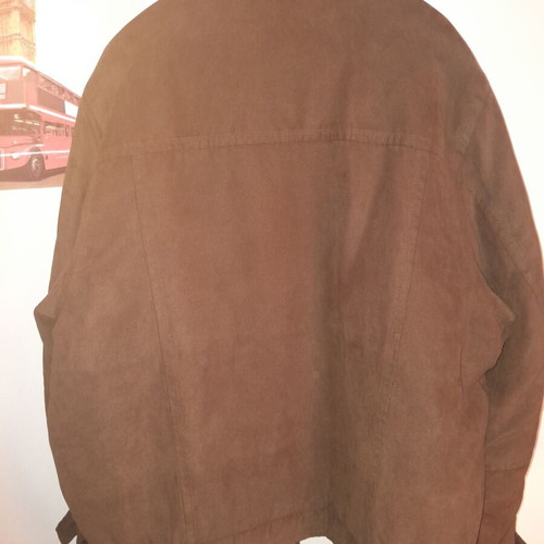 Men's pilot jacket new, brown to olive color, size XL