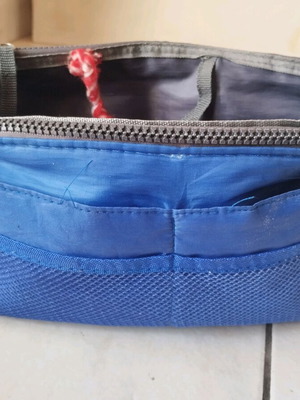 Bag organizer refurbished with minor repaired wear