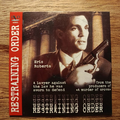 Restraining Order DVD like new with Greek subtitles