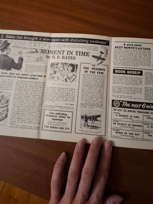 Vintage English promotional brochure 1960s like new