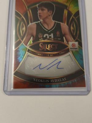 Neoklis Avdalas Panini Select EuroLeague 2025-26 Signatures Prizm κάρτα 02/25