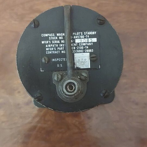 Airpath CB-2100-T4 Vietnam War Helicopter Military Compass used