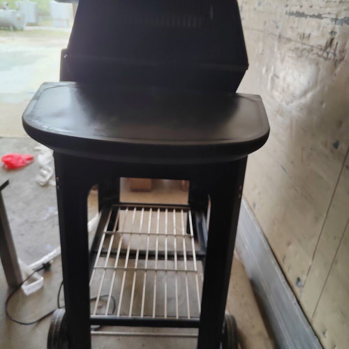 Severin SEVO GTS Electric Grill 3000W used with wheeled base and thermometer