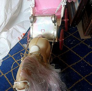 Barbie Crystal Horse and carriage 1991 Vintage