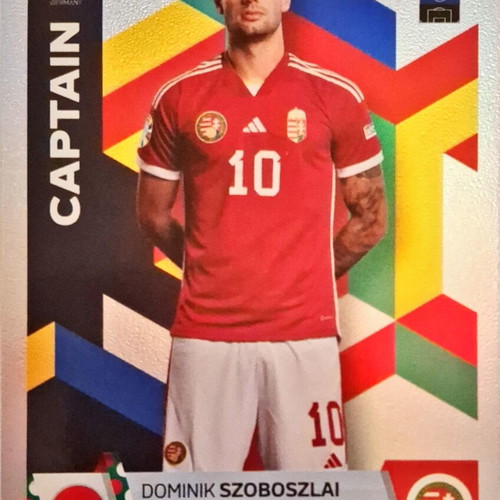 Dominik Szoboszlai Euro 2024 captain card like new