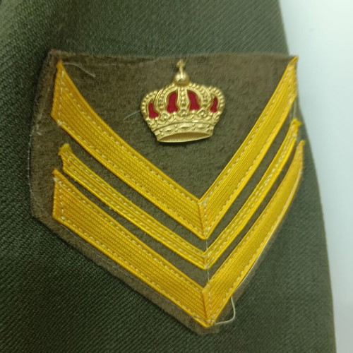 Chitonio official uniform of sergeant of the kingdom, used