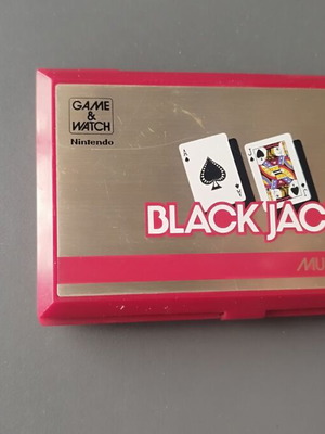 Nintendo Game & Watch Black Jack Multiscreen употребяван 1985