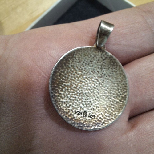 Collectible Ilias Lalaounis 925 A21 silver pendant new