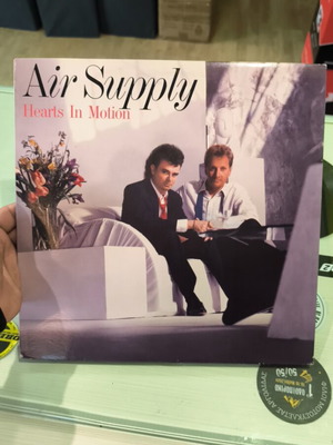 Air Supply Hearts In Motion vinyl record like new