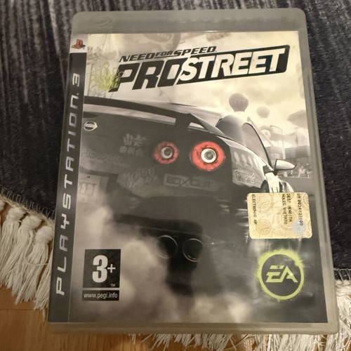 Need for Speed ProStreet PS3 used, complete with Italian cover