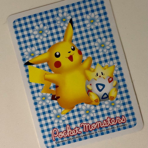 Pokémon stationery new with Pikachu, unused, Japanese