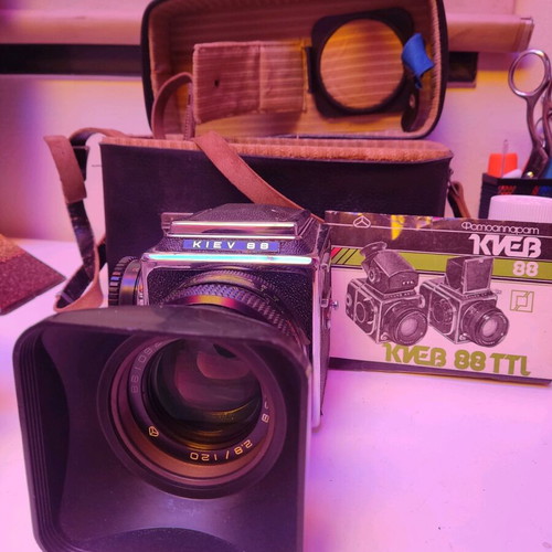 Kiev 88 TTL camera used