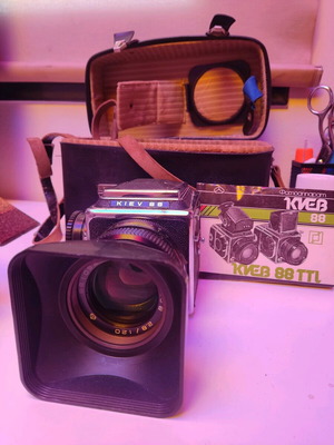 Kiev 88 TTL camera used
