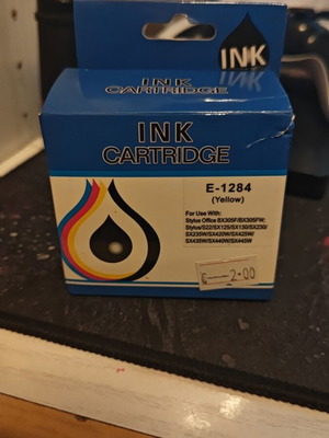 Epson E-1284 Yellow Printer Ink Like New