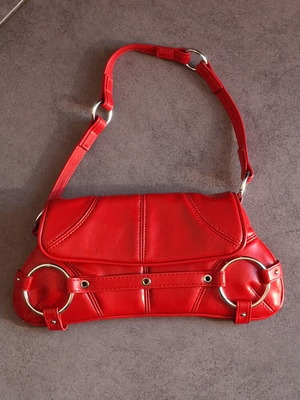 Bershka handbag new, red