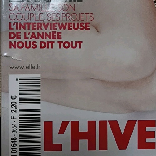 Elle France issue 3564 like new, 31-12-2015 with Madonna