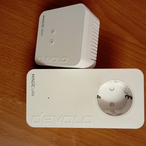 Devolo power line WiFi router set used, good working condition