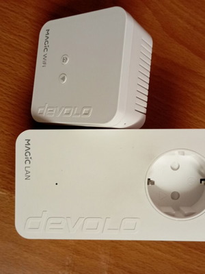 Devolo power line WiFi router σετ μεταχειρισμένο, σε καλή κατάσταση