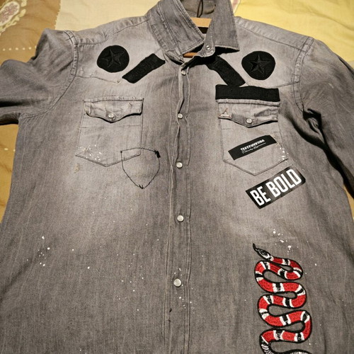 Takeshy Kurosawa shirt gray like new, size L