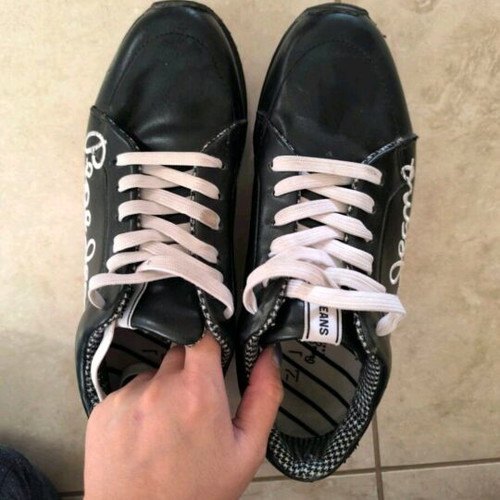 Pepe Jeans sneakers like new, size 39, black and white