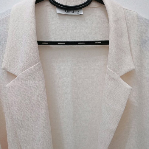 Dina women's long-sleeve jacket cardigan like new, soft pink, size XXL