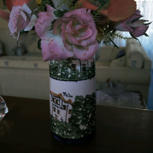 Clay vase from Pelion in very good condition