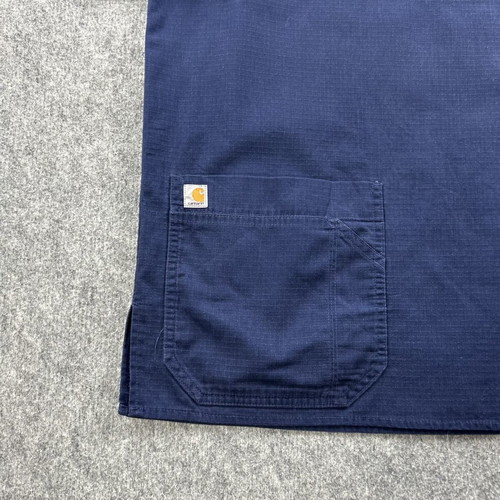 Carhartt Wip T-shirt Large blue nurse medical blouse used