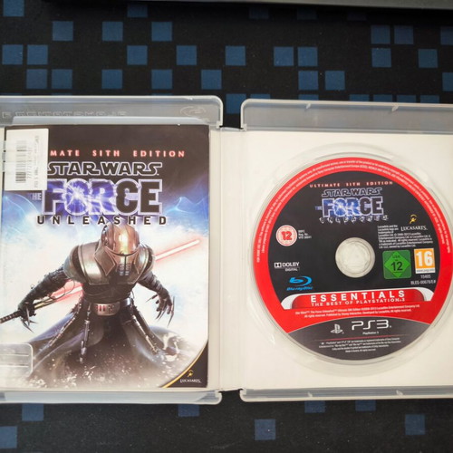 Star Wars The Force Unleashed Ultimate Sith Edition PS3 game mint