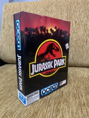Jurassic Park PC IBM παιχνίδι μεταχειρισμένο, συλλεκτική έκδοση big box