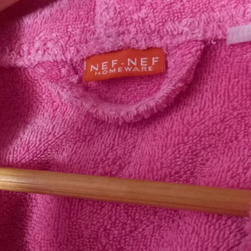 Nef-nef s-m cotton bathrobe used