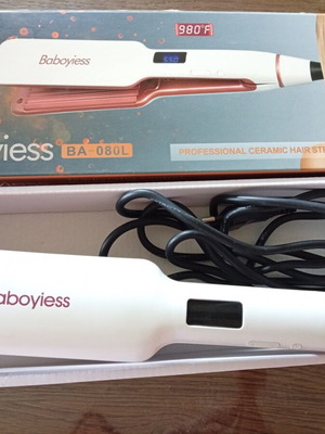 Baboyiess Hair Straightener with Ceramic Coating like new