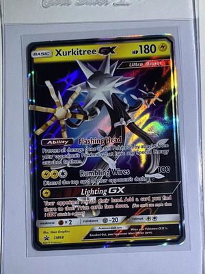 Pokémon TCG Xurkitree GX SM68 SM Black Star Promo κάρτα καινούργια συλλεκτική