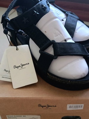 Pepe jeans πέδιλα δέρμα 39