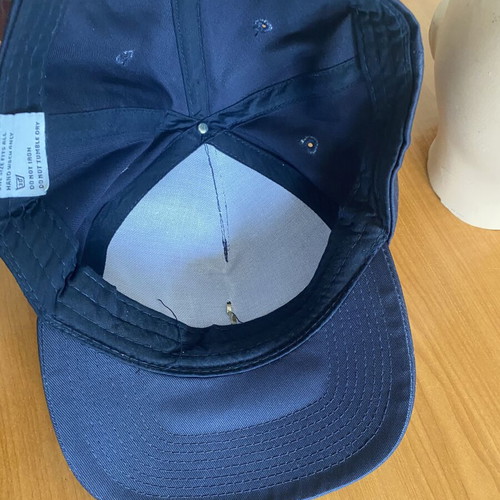 Navy Cap one size new, blue