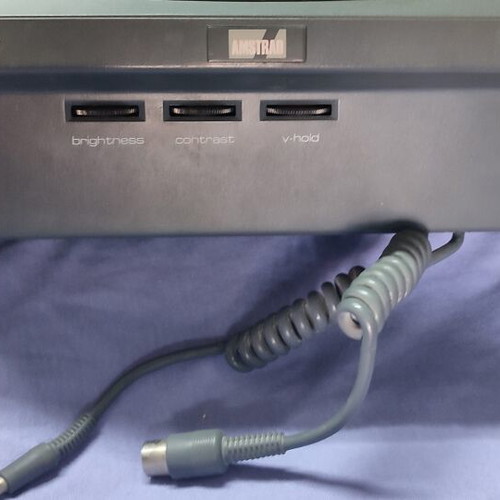 Amstrad CPC6128 vintage used, functional condition
