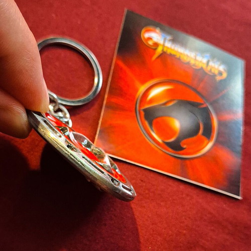 Thundercats Metal Embossed Keychain double-sided new